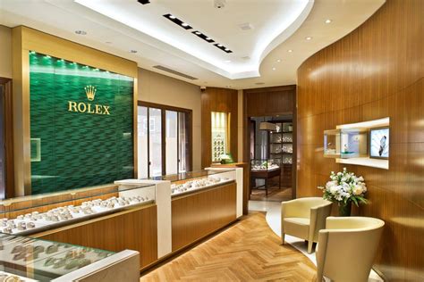 OFFICIAL ROLEX RETAILER IN ROME .